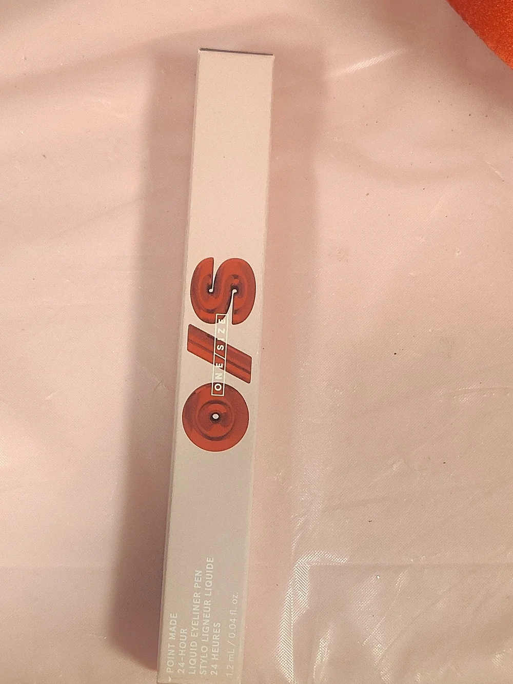 One Size Liquid Eyeliner Pen - Coral Accent